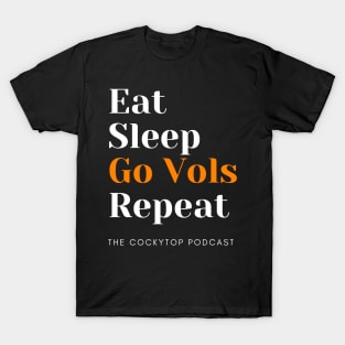 Eat Sleep Go Vols Repeat T-Shirt